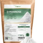 D-Mannose poeder - 250 gr - (4,1 maanden voorraad) - van plantaardige fermentatie - laboratorium getest - zuiver & natuurlijk - zonder toevoegingen - veganistisch | Vit4ever