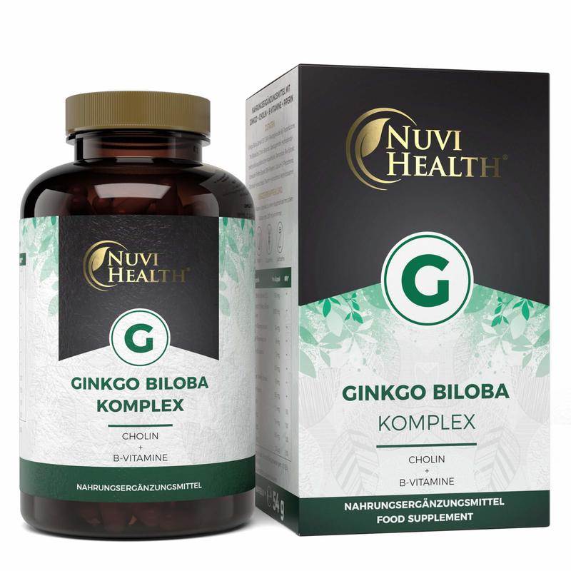 Ginkgo Biloba 6000 mg 365 tabletten Premium Met flavonglycosiden