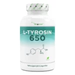 L-Tyrosine - 240 Capsules - 1300 mg per dagelijkse portie - Veganistisch - Vit4ever