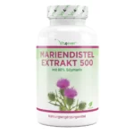 Melkdistelextract 500 - 500 mg - 80% Silymarine - 180 Capsules - Vit4ever