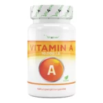 Vitamine A - 10.000 I.U. (3000 µg) - 240 tabletten - Retinylacetaat - Zonder ongewenste toevoegingen - Hooggedoseerd - Veganistisch - Vit4ever