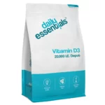 Vitamine D3 20.000 I.E. - 250 tabletten - hoge dosering + vegetarisch - Daily Essentials