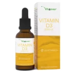 Vitamine D3 - 2000 I.E. per druppel - 70 ml (2625 druppels) - Premium: opgelost in MCT-olie van kokos en hoge stabiliteit - zonder alcohol - laboratoriumgetest - Vit4ever