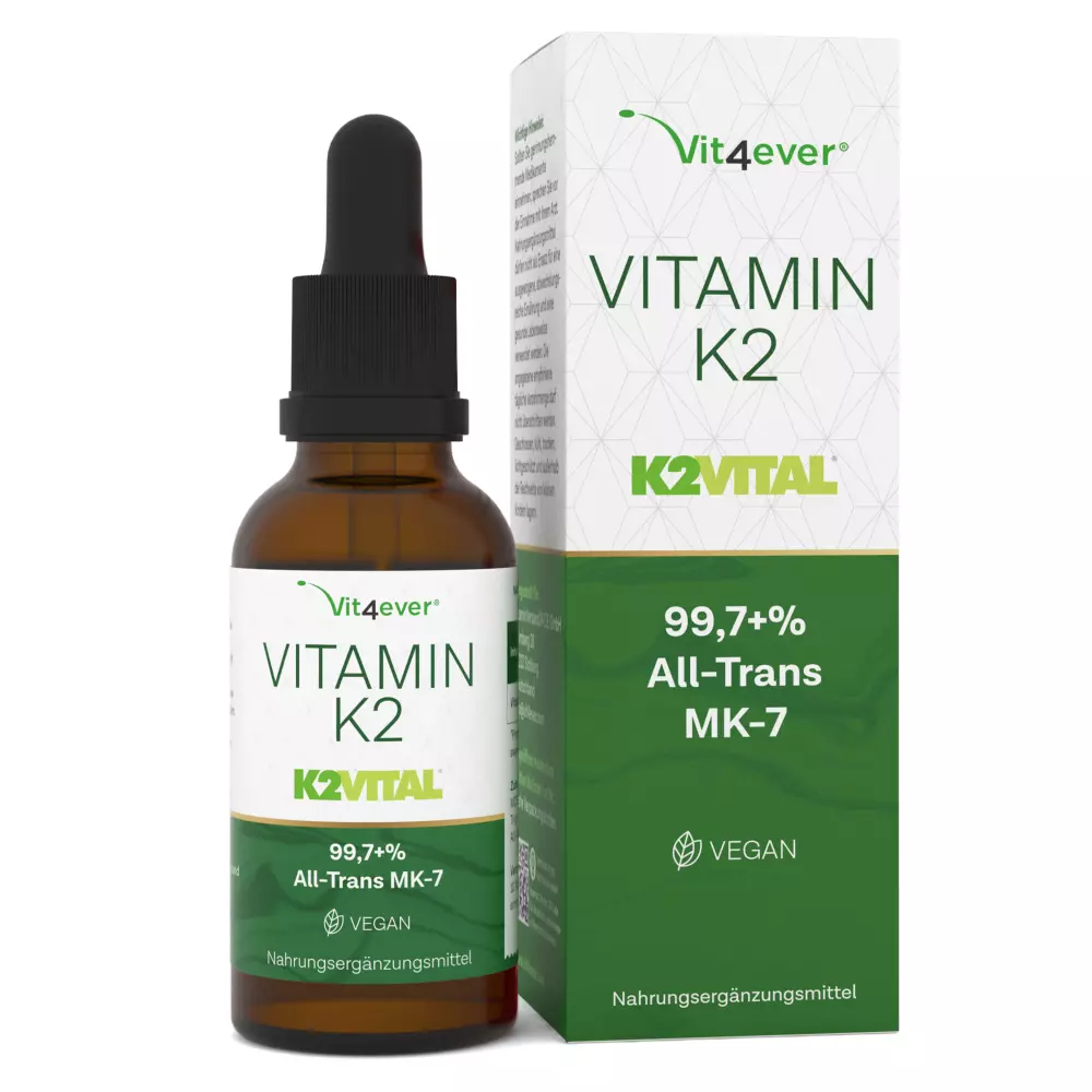 Vitamine K2 200 Mcg 50 Ml 1700 Druppels MK 7 Premium All Trans